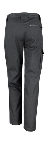 Result Work-Guard Stretch Trousers Long, Black, XS (30/34&quot;) bedrucken, Art.-Nr. 904331010