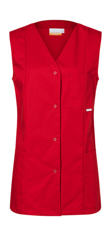 Karlowsky Worksmock Sara, Red, 46 (L) bedrucken, Art.-Nr. 904674006