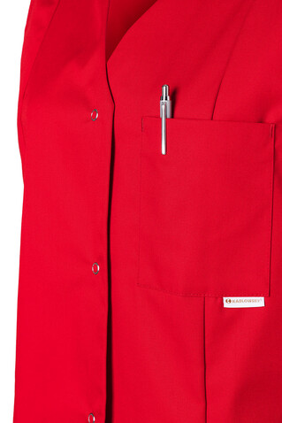 Karlowsky Worksmock Sara, Red, 36 (S) bedrucken, Art.-Nr. 904674001