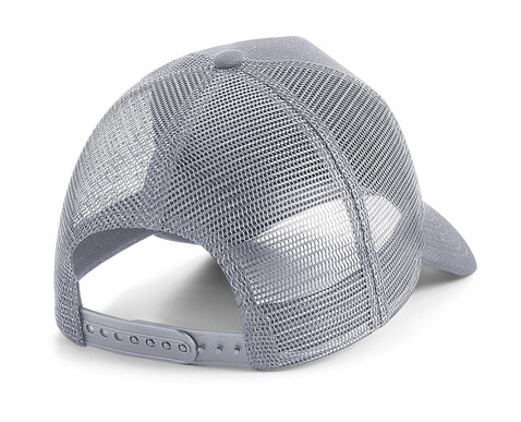 Beechfield Microknit Snapback Trucker, French Navy, One Size bedrucken, Art.-Nr. 907692010