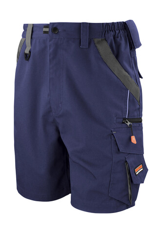 Result Work-Guard Technical Shorts, Navy/Black, 3XL bedrucken, Art.-Nr. 911332408