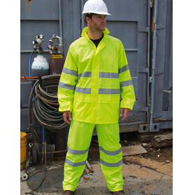 Result Hi-Vis Waterproof Suit, Fluorescent Yellow, XS bedrucken, Art.-Nr. 912336051 Result Hi-Vis Waterproof Suit, Fluorescent Yellow, XS bedrucken, Art.-Nr. 912336051