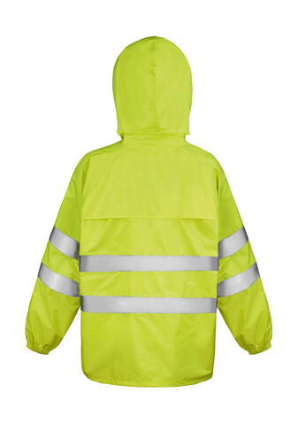 Result Hi-Vis Waterproof Suit, Fluorescent Yellow, L bedrucken, Art.-Nr. 912336054