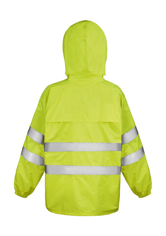 Result Hi-Vis Waterproof Suit, Fluorescent Yellow, XL bedrucken, Art.-Nr. 912336055