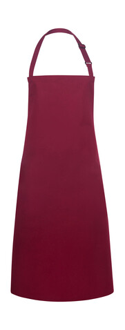 Karlowsky Bib Apron Basic, Bordeaux, One Size bedrucken, Art.-Nr. 912674460