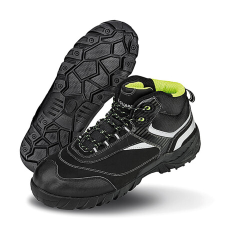 Result Blackwatch Safety Boot, Black/Silver, 10 (44.5) bedrucken, Art.-Nr. 914331984