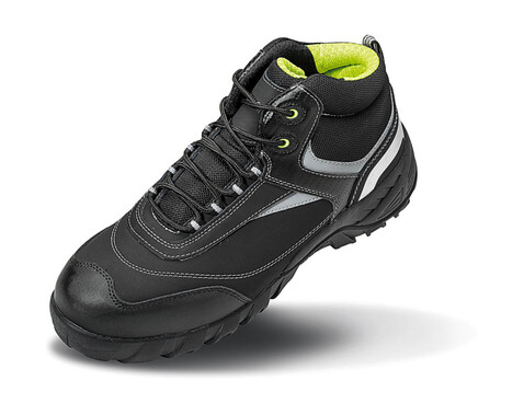 Result Blackwatch Safety Boot, Black/Silver, 9 (43) bedrucken, Art.-Nr. 914331983