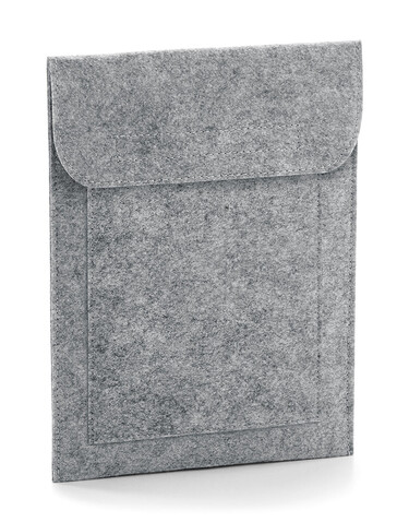 Bag Base Felt iPad® Slip, Grey Melange, One Size bedrucken, Art.-Nr. 918291250