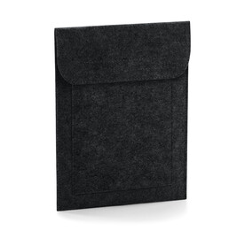 Bag Base Felt iPad® Slip, Charcoal Melange, One Size bedrucken, Art.-Nr. 918291050