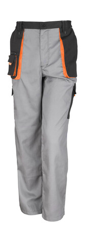 Result LITE Trouser, Grey/Black/Orange, 3XL bedrucken, Art.-Nr. 918331827