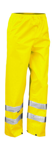 Result High Profile Rain Trousers, Fluorescent Yellow, 2XL bedrucken, Art.-Nr. 922336057