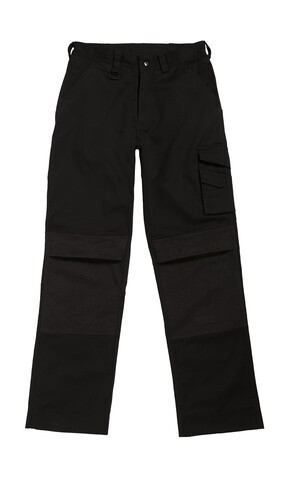 B &amp; C Basic Workwear Trousers - BUC50, Black, 44&quot; bedrucken, Art.-Nr. 932421018