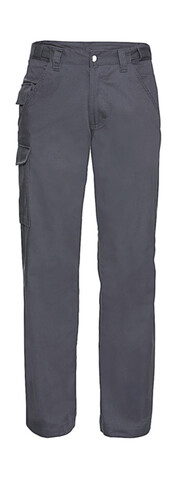 Russell Europe Twill Workwear Trousers length 34, Convoy Grey, 30&quot; (76cm) bedrucken, Art.-Nr. 934001272