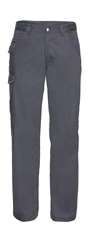 Russell Europe Twill Workwear Trousers length 34, Convoy Grey, 38&quot; (96cm) bedrucken, Art.-Nr. 934001276