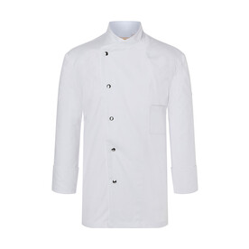 Karlowsky Chef Jacket Lars Long Sleeve, White, 46 (S) bedrucken, Art.-Nr. 934670001