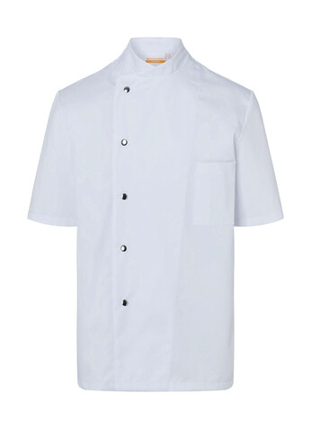 Karlowsky Chef Jacket Gustav Short Sleeve, White, 52 (L) bedrucken, Art.-Nr. 935670004