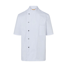 Karlowsky Chef Jacket Gustav Short Sleeve, White, 46 (S) bedrucken, Art.-Nr. 935670001