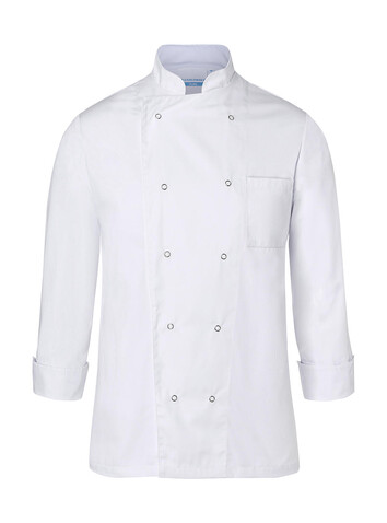 Karlowsky Chef Jacket Basic Unisex, White, 3XL bedrucken, Art.-Nr. 936670008