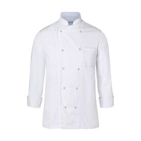 Karlowsky Chef Jacket Basic Unisex, White, XS bedrucken, Art.-Nr. 936670002