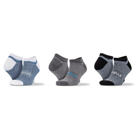 Result 3-Pack Mixed Stripe Sneaker Socks, Color Mix 2, S/M bedrucken, Art.-Nr. 972338011