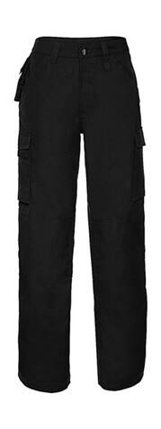 Russell Europe Heavy Duty Workwear Trouser Length 34, Black, 46&quot; (117cm) bedrucken, Art.-Nr. 980001010