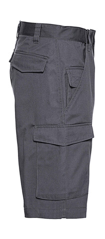 Russell Europe Twill Workwear Shorts, Black, 46&quot; (117cm) bedrucken, Art.-Nr. 991001010