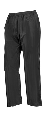 Result Waterproof Jacket/Trouser Set, Black, M bedrucken, Art.-Nr. 995331014