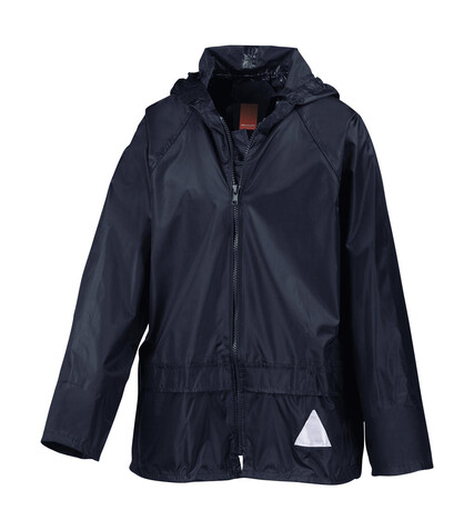 Result Junior Waterproof Jacket/Trouser Set, Navy, XL (11-12/152) bedrucken, Art.-Nr. 998332007