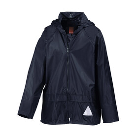 Result Junior Waterproof Jacket/Trouser Set, Navy, XS (3-4/104) bedrucken, Art.-Nr. 998332003
