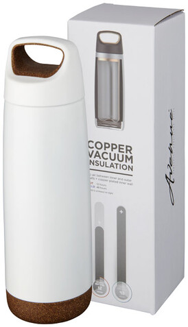 Valhalla 600 ml Kupfer-Vakuum Isolierflasche, weiss bedrucken, Art.-Nr. 10056502 Valhalla 600 ml Kupfer-Vakuum Isolierflasche, weiss bedrucken, Art.-Nr. 10056502