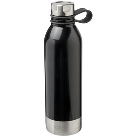 Perth 740 ml Sportflasche aus Edelstahl, schwarz bedrucken, Art.-Nr. 10059700 Perth 740 ml Sportflasche aus Edelstahl, schwarz bedrucken, Art.-Nr. 10059700
