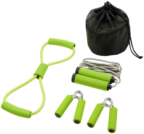 Dwayne Fitness-Set, limone bedrucken, Art.-Nr. 12617209