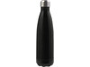 Doppelwandige Trinkflasche 'Lombok' aus Edelstahl – Schwarz bedrucken, Art.-Nr. 001999999_8223