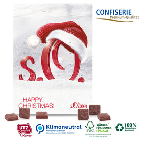 Wand-Adventskalender &amp;quot;Classic Design&amp;quot;, Klimaneutral, FSC®-zertifiziert bedrucken, Art.-Nr. 95319