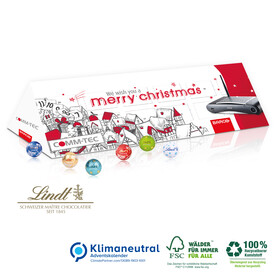 Adventskalender Lindt &amp;quot;Office Premium&amp;quot;, Klimaneutral, FSC®-zertifiziert bedrucken, Art.-Nr. 95334