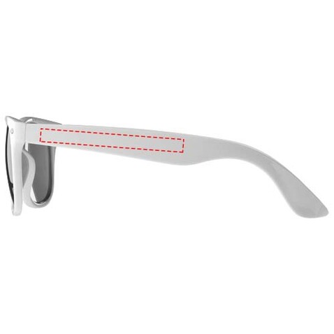 Sun Ray Sonnenbrille, weiss bedrucken, Art.-Nr. 10034503