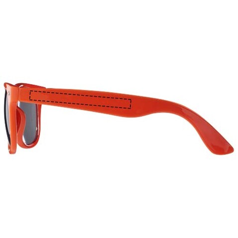 Sun Ray Sonnenbrille, orange bedrucken, Art.-Nr. 10034505