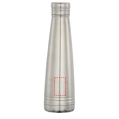 Duke 500 ml Kupfer-Vakuum Isolierflasche, silber bedrucken, Art.-Nr. 10046101