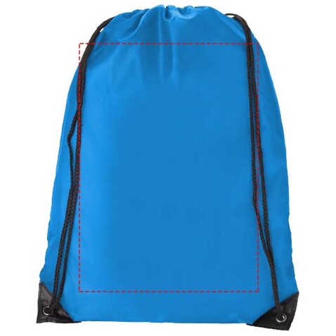 Oriole Premium Turnbeutel 5L, processblau bedrucken, Art.-Nr. 11938502