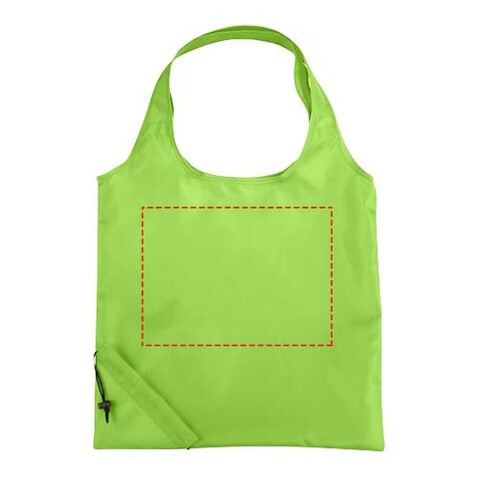 Bungalow faltbare Polyester Tragetasche 7L, limone bedrucken, Art.-Nr. 12011903