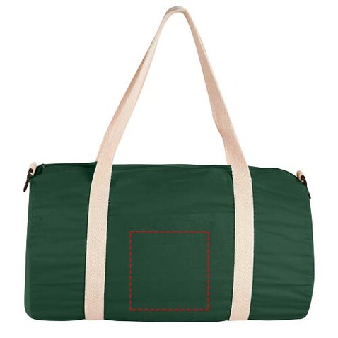 The Cotton Barrel Reisetasche 25L, waldgrün bedrucken, Art.-Nr. 12019503