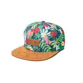 Allover Print Snapback Cap - inkl. Lederpatch bedrucken, Art.-Nr. L6003
