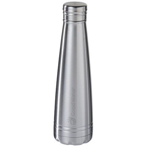 Duke 500 ml Kupfer-Vakuum Isolierflasche, silber bedrucken, Art.-Nr. 10046101