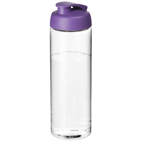 H2O Active® Vibe 850 ml Sportflasche mit Klappdeckel, transparent, lila bedrucken, Art.-Nr. 21009409 H2O Active® Vibe 850 ml Sportflasche mit Klappdeckel, transparent, lila bedrucken, Art.-Nr. 21009409
