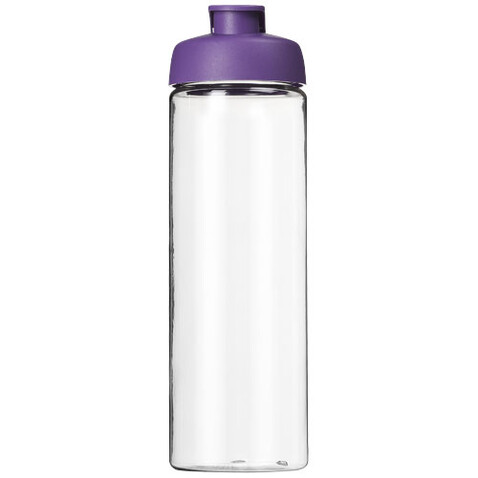 H2O Active® Vibe 850 ml Sportflasche mit Klappdeckel, transparent, lila bedrucken, Art.-Nr. 21009409 H2O Active® Vibe 850 ml Sportflasche mit Klappdeckel, transparent, lila bedrucken, Art.-Nr. 21009409