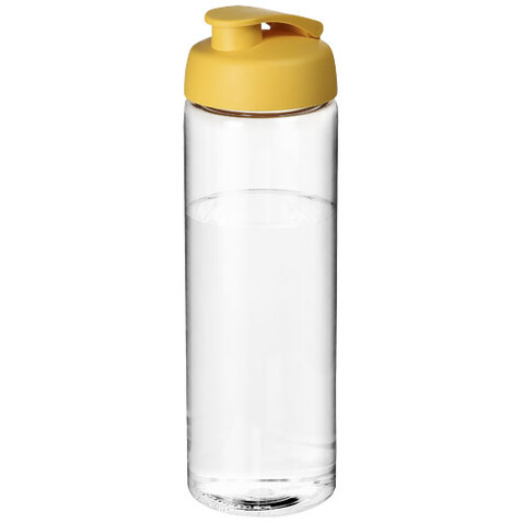H2O Active® Vibe 850 ml Sportflasche mit Klappdeckel, transparent, gelb bedrucken, Art.-Nr. 21009410 H2O Active® Vibe 850 ml Sportflasche mit Klappdeckel, transparent, gelb bedrucken, Art.-Nr. 21009410