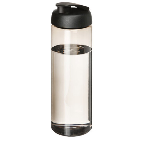 H2O Active® Vibe 850 ml Sportflasche mit Klappdeckel, charcoal, schwarz bedrucken, Art.-Nr. 21009411
