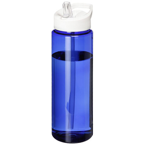 H2O Active® Vibe 850 ml Sportflasche mit Ausgussdeckel, blau, weiss bedrucken, Art.-Nr. 21009605