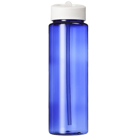 H2O Active® Vibe 850 ml Sportflasche mit Ausgussdeckel, blau, weiss bedrucken, Art.-Nr. 21009605