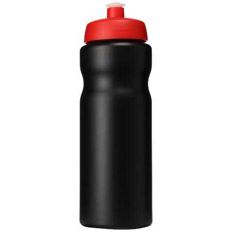 Baseline® Plus 650 ml Sportflasche, schwarz, rot bedrucken, Art.-Nr. 21068414 Baseline® Plus 650 ml Sportflasche, schwarz, rot bedrucken, Art.-Nr. 21068414